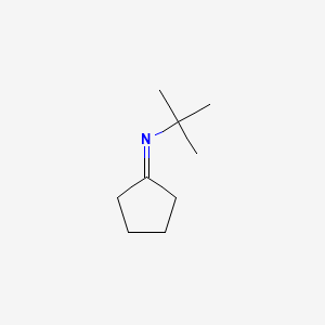 Cyclopentanone-tert-butyl imine