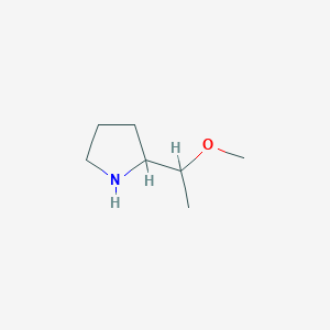 2-(1-Methoxyethyl)pyrrolidine