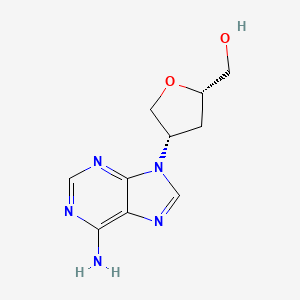 [(2s,4s)-4-(6-Aminopurin-9-yl)tetrahydrofuran-2-yl]methanol