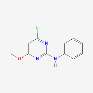 2-Anilino-4-chloro-6-methoxypyrimidine