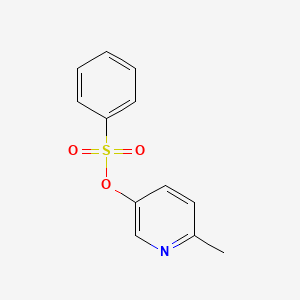 5-Benzenesulfonyloxy-2-methylpyridine