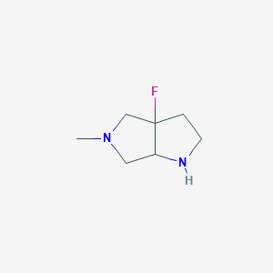 5-Fluoro-7-methyl-2,7-diazabicyclo[3.3.0]octane