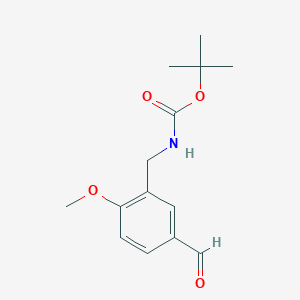 Tert-butyl (5-formyl-2-methoxybenzyl)carbamate