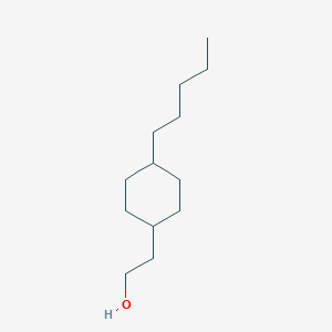 molecular formula C13H26O B8407482 2-(trans-4-Pentylcyclohexyl)ethanol 