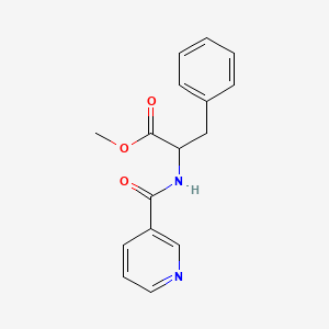 3-Phenyl-2-[(pyridine-3-carbonyl)-amino]-propionic acid methylester