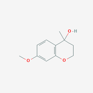 2,3-Dihydro-4-hydroxy-7-methoxy-4-methyl-4H-1-benzopyran