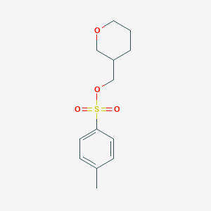molecular formula C13H18O4S B8407566 (tetrahydro-2H-pyran-3-yl)methyl 4-methylbenzenesulfonate 