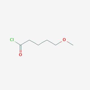 molecular formula C6H11ClO2 B8407597 5-Methoxyvaleric chloride 