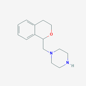 1-[(Isochroman-1-yl)methyl]piperazine
