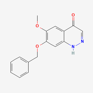 7-Benzyloxy-4-hydroxy-6-methoxycinnoline