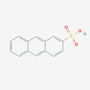 molecular formula C14H10O3S B084078 2-蒽磺酸 CAS No. 15100-53-5