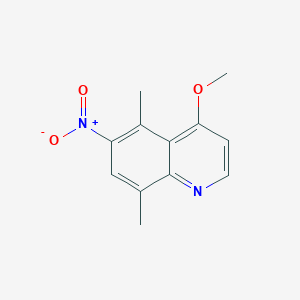 4-Methoxy-5,8-dimethyl-6-nitroquinoline