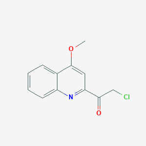 2-Chloro-1-(4-methoxyquinolin-2-yl)ethanone
