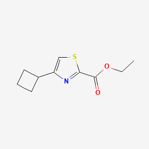 4-Cyclobutylthiazole-2-carboxylic acid ethyl ester