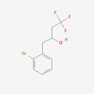 1-(2-Bromophenyl)-4,4,4-trifluorobutan-2-ol