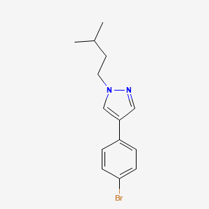 1-Isoamyl-4-(4-bromophenyl)pyrazole