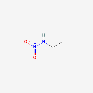 molecular formula C2H6N2O2 B8407968 N-Nitro-N-ethylamine CAS No. 19091-98-6