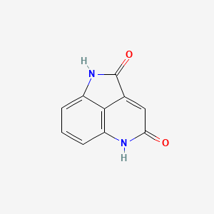 molecular formula C10H6N2O2 B8407973 Pyrrolo[4,3,2-de]quinoline-2,4(1H,5H)-dione 
