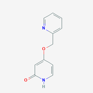 4-(Pyridin-2-ylmethoxy)pyridin-2(1H)-one