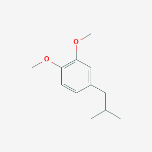 molecular formula C12H18O2 B8408352 4-Isobutylveratrole 