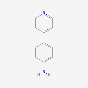 molecular formula C11H10N2 B084086 4-(吡啶-4-基)苯胺 CAS No. 13296-04-3