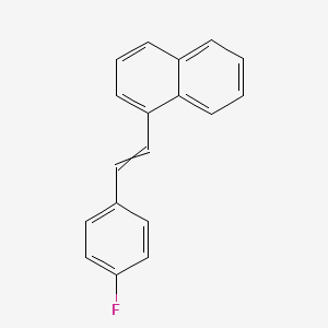 1-(4-Fluorostyryl)naphthalene