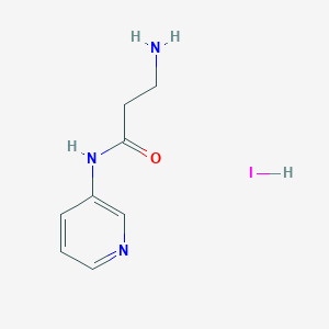 3-amino-N-pyridin-3-yl-propionamide hydroiodide