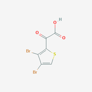 (3,4-Dibromothiophen-2-yl)-oxo-acetic acid