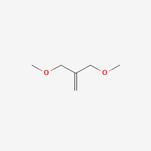 molecular formula C6H12O2 B8409142 2-(Methoxymethyl)-3-methoxy-1-propene 