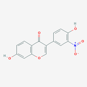 7-hydroxy-3-(4-hydroxy-3-nitrophenyl)-4H-chromen-4-one