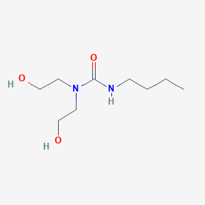 molecular formula C9H20N2O3 B8409233 N'-butyl-N,N-bis(2-hydroxyethyl)urea 