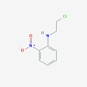 molecular formula C8H9ClN2O2 B8409545 N-(2-chloroethyl)-2-nitroaniline 
