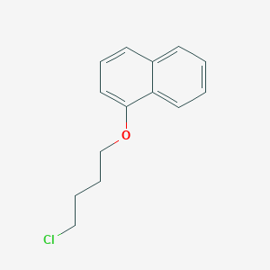 molecular formula C14H15ClO B8409869 4-(1-Naphthyloxy)butyl chloride 