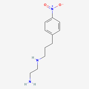 N1-[3-(4-Nitro-phenyl)-propyl]-ethane-1,2-diamine
