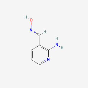 molecular formula C6H7N3O B8409966 2-Amino-pyridine-3-carbaldehyde oxime 