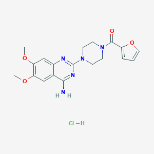 molecular formula C19H22ClN5O4 B000841 Prazosin hydrochloride CAS No. 19237-84-4