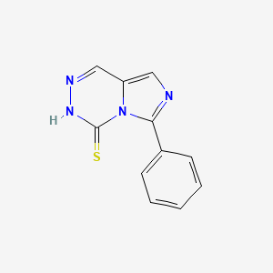 6-Phenyl-imidazo[1,5-d]-as-triazine-4(3H)-thione