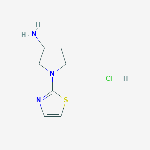 1-(Thiazol-2-yl)pyrrolidin-3-amine hydrochloride