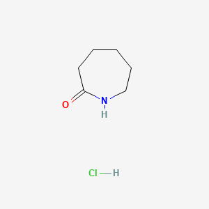 molecular formula C6H12ClNO B8410215 2H-Azepin-2-one, hexahydro-, hydrochloride CAS No. 15667-65-9