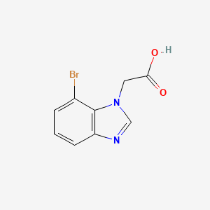 molecular formula C9H7BrN2O2 B8410523 (7-bromo-1H-benzimidazol-1-yl)acetic acid 