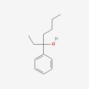 molecular formula C13H20O B8410546 3-Phenyl-3-heptanol 
