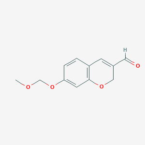 7-(methoxymethoxy)-2H-chromene-3-carbaldehyde