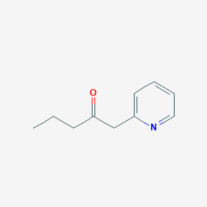 molecular formula C10H13NO B8410586 2-(2-Oxopentanyl)pyridine 