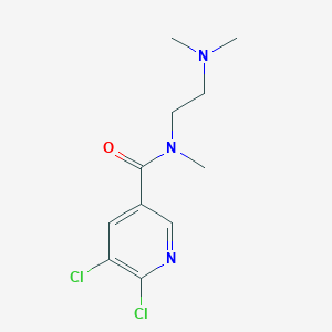 5,6-Dichloro-N-[2-(dimethylamino)ethyl]-N-methylnicotinamide