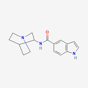 N-(1-Azabicyclo[2.2.2]oct-3-yl)-1H-indole-5-carboxamide