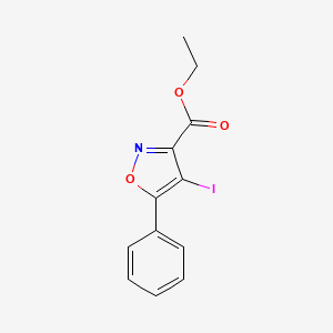 Ethyl 4-iodo-5-phenylisoxazole-3-carboxylate