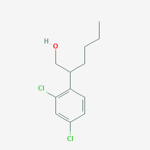 2-(2,4-Dichlorophenyl)hexan-1-ol