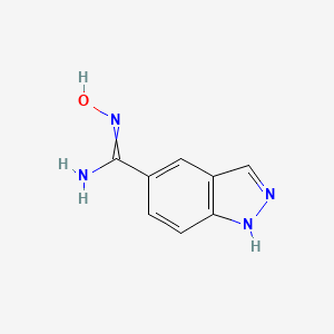N-hydroxy-1H-indazole-5-carboximidamide