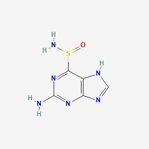 2-Amino-9H-purine-6-sulfinamide