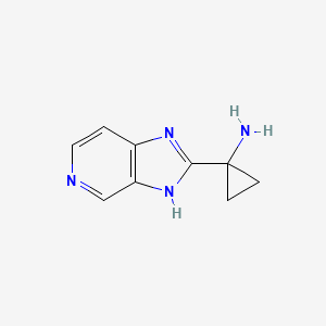 1-(1H-imidazo[4,5-c]pyridin-2-yl)cyclopropanamine